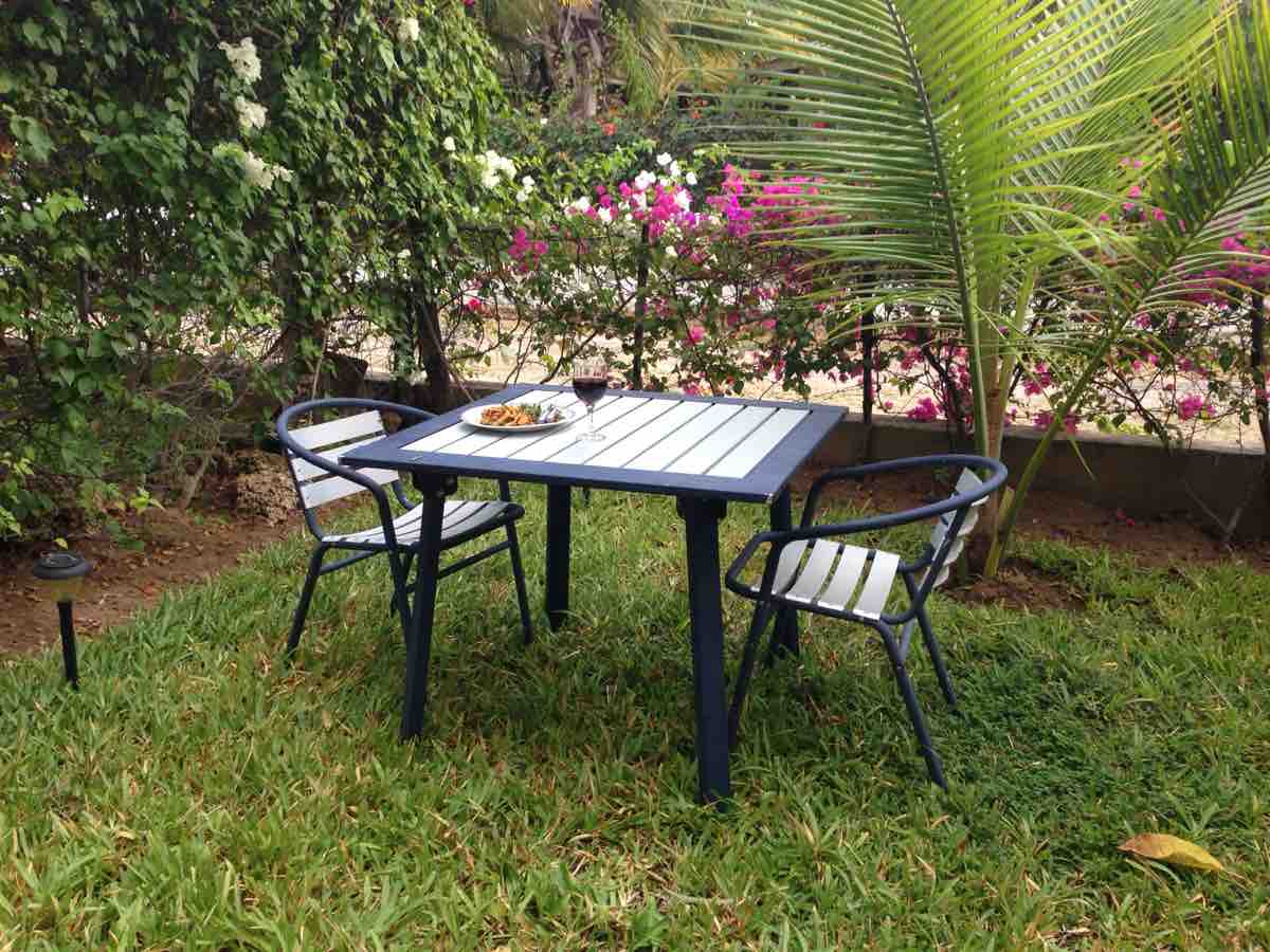 Malindi Apartment garden