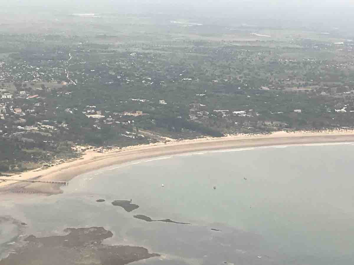 Malindi aerial view