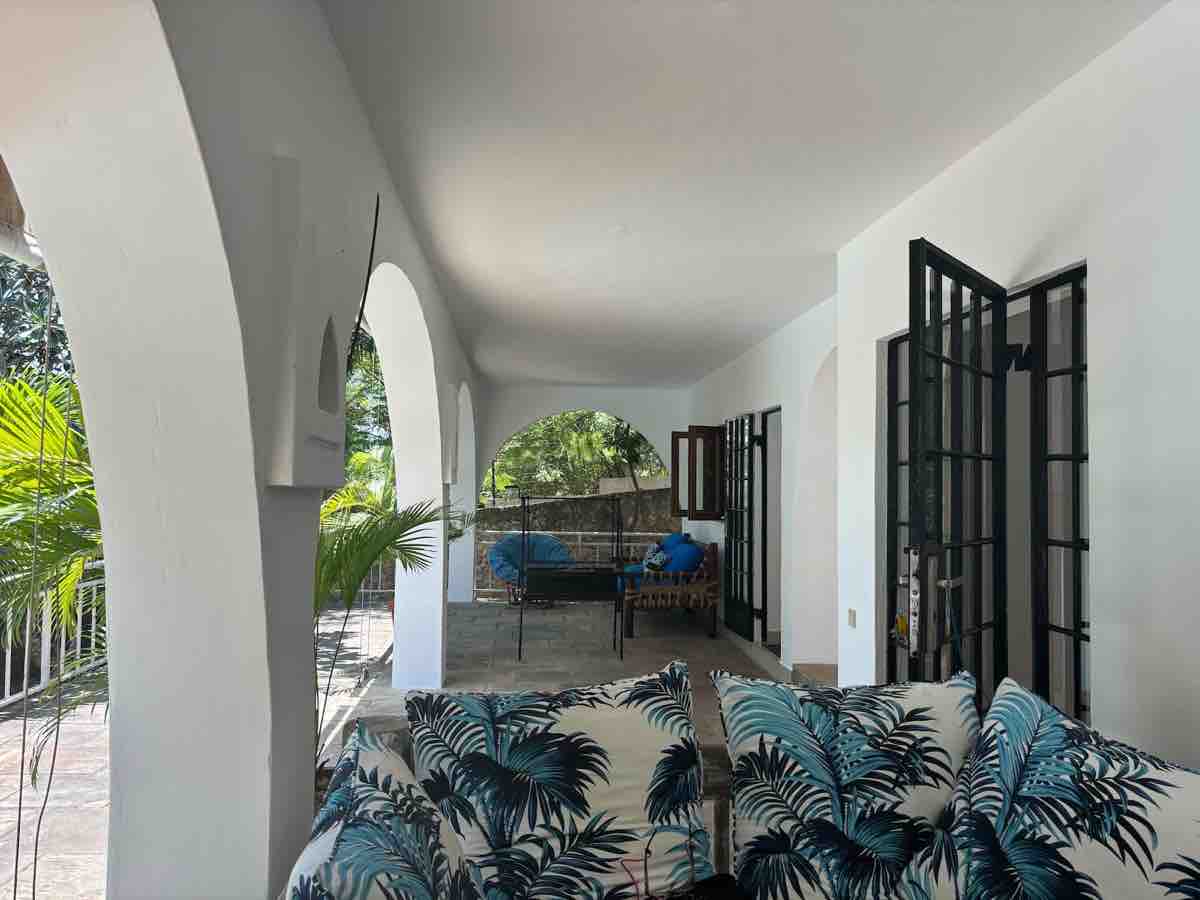 Watamu outside veranda